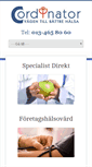 Mobile Screenshot of cordinator.se